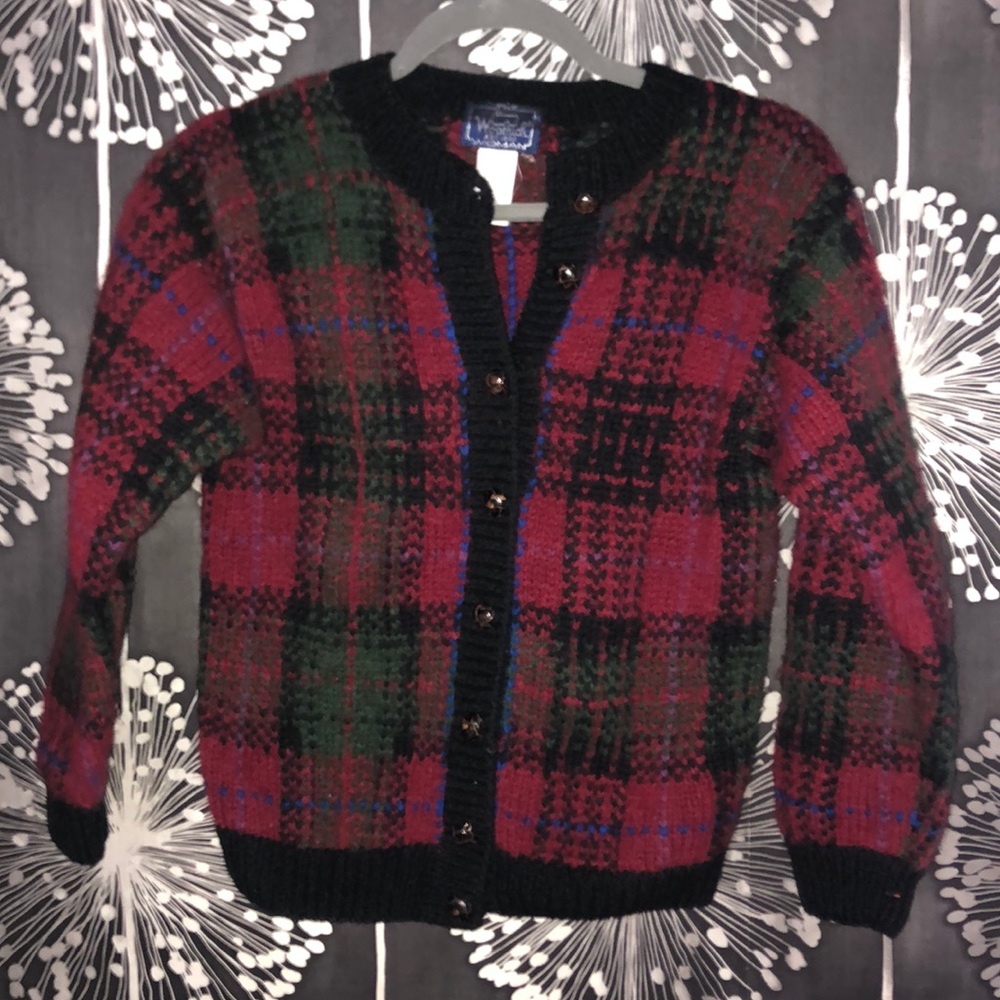 Vintage Woolrich button up sweater